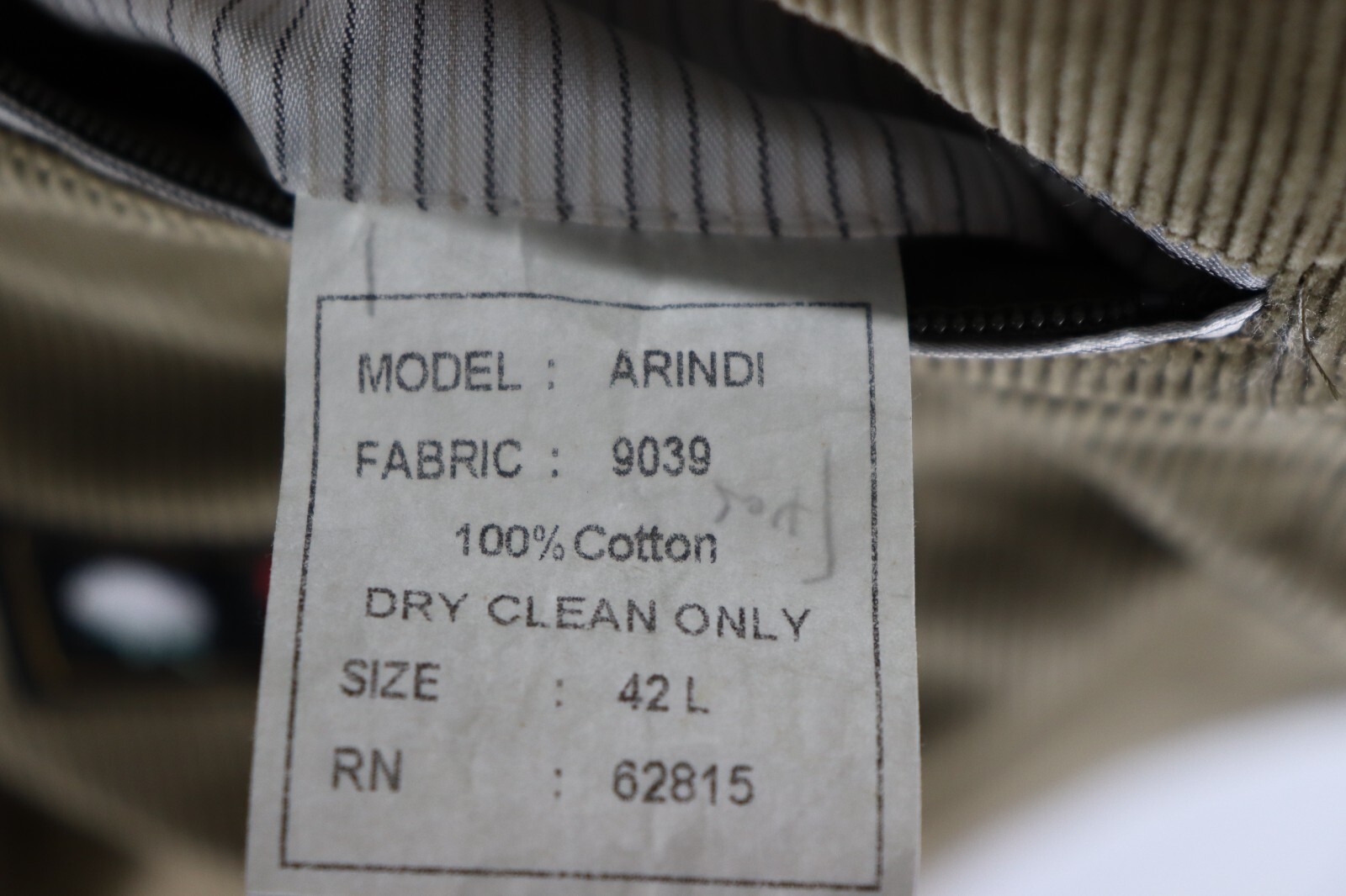 Patrick James Men's Solid Brown Button Down Lined… - image 13