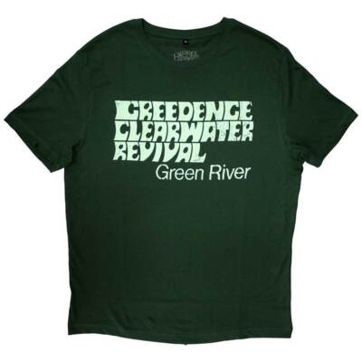 Creedence Clearwater Revival Green River Official Merchandise T-Shirt L/XL NEU