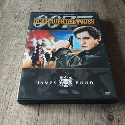 James Bond 007 - Der Hauch des Todes mit Timothy Dalton DVD Zustand Sehr gut 