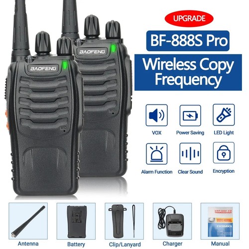 Walkie Talkie Wireless Copy Frequency Long Range Portable Two Way Radio - Picture 7 of 26