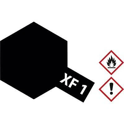 XF1 Flat Black XF01 - tamiya modellismo