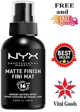 NYX Matte Finish Setting Spray Professional Makeup Long Lasting Vegan 60ml