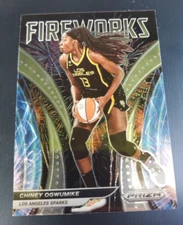 2022 Panini Prizm WNBA Chiney Ogwumike #6 Fireworks Los Angeles Sparks