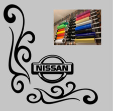 Nissan Fensteraufkleber x2. LKW VAN Aufkleber 15 Farbauswahl