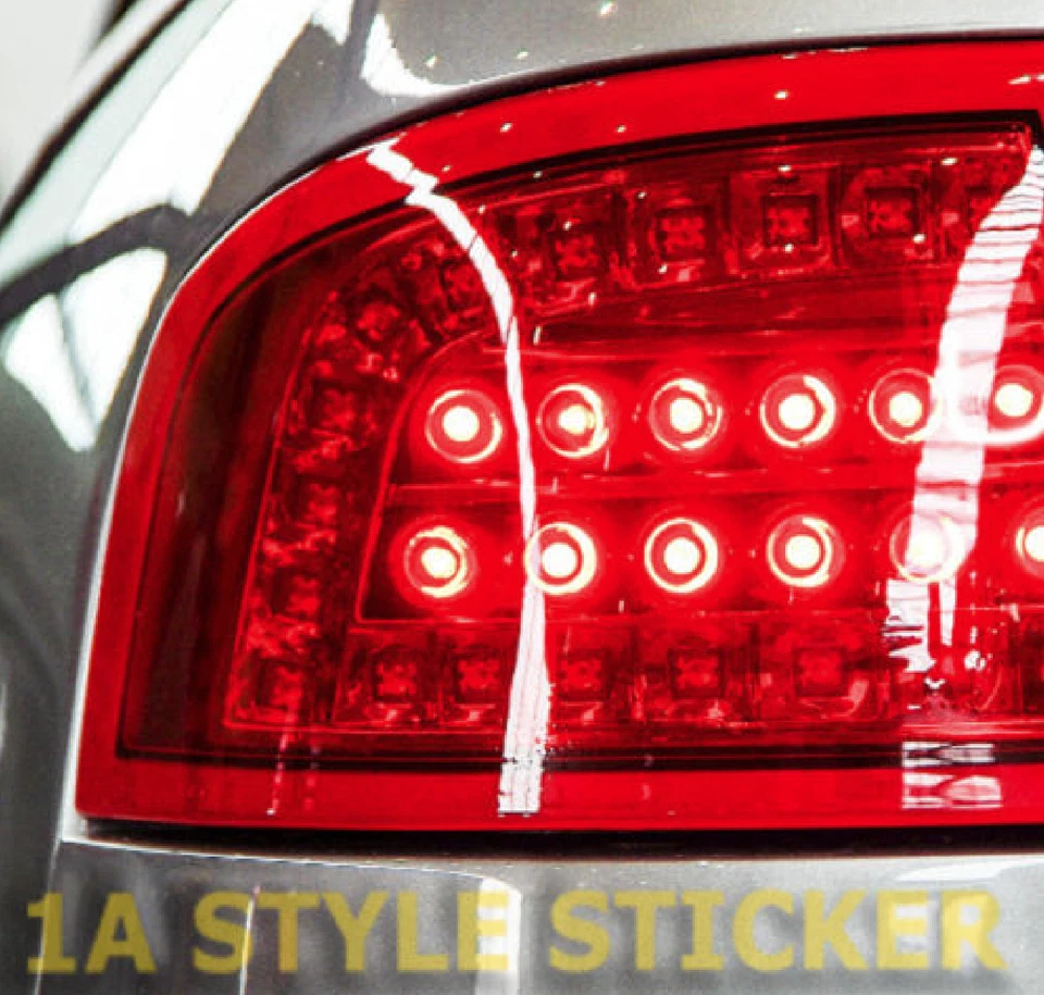 Rot Scheinwerfer Folie + Rakel mit Filz 200 x 30cm Töungsfolie Schweinwerfer - Bild 3 von 4