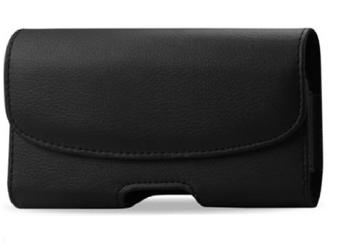 FOR APPLE iPhone 12 Mini LEATHER POUCH BELT LOOP CLIP HOLSTER FITS THIN CASE ON - Picture 4 of 12