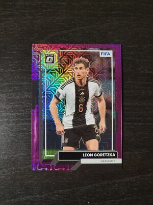 2022-23 Panini Donruss FIFA Soccer Leon Goretzka Purple Mojo /25 Bayern