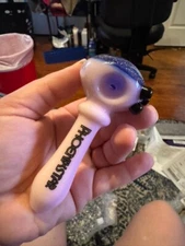 Pipe Phoenix Star PINK AND BLUE 2 toned  Glitter pipe