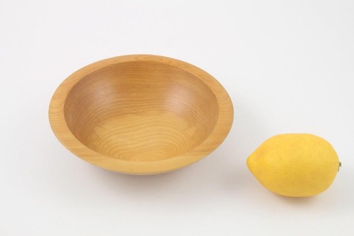 Ensaladera de pan de madera vintage The Bowl Mill Granville Vermont ~ rubia #3 - Imagen 1 de 5