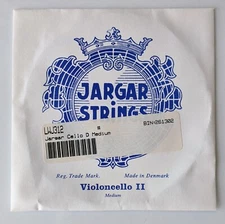 Jargar 4/4 Cello Violoncello II Single D String Medium Chrome Steel