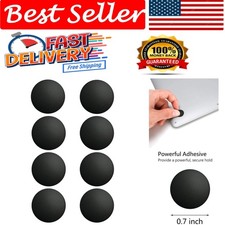 MacBook Replacement Rubber Feet - Pack of 8 Non-Slip 0.7 Inch Feet for Stability
