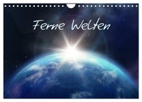 "Calendar 2027 · US Version · Distant Worlds (Wall Calendar 2027 12\" × 8\" Landsca"