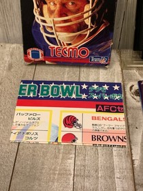 Tecmo Super Bowl Japan NES Nintendo