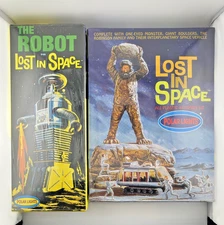 Polar Lights 1998 LOST IN SPACE Model Kit & 1997 THE ROBOT Factory Sealed!