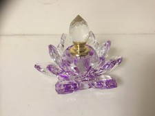 Small Crystal Perfume Bottle Please Check Photos Never Used