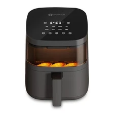 Kitchen Elite 4 Qt Digital Air Fryer Oven Cooker w/Window, Touchscreen(Open Box)