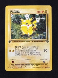 Pikachu 1st Edition Jungle | eBay