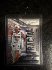 2025 Panini Prizm WNBA Kiki Iriafen #12 Fractal Rookie RC Washington Mystics