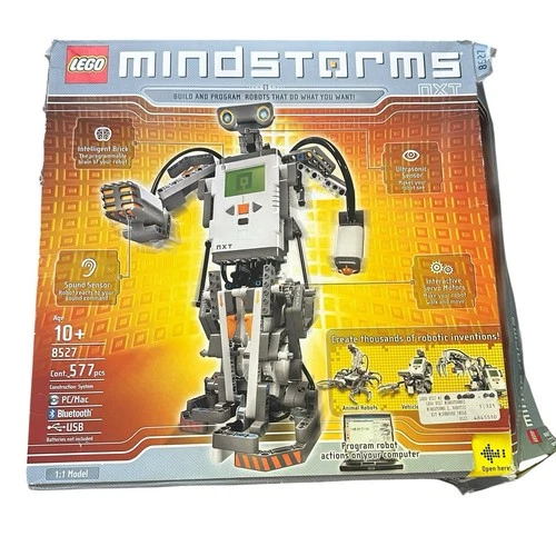 Lego Mindstorms NXT Lego Set 8527 Computer Program Robot 550/577 INCOMPLETE READ