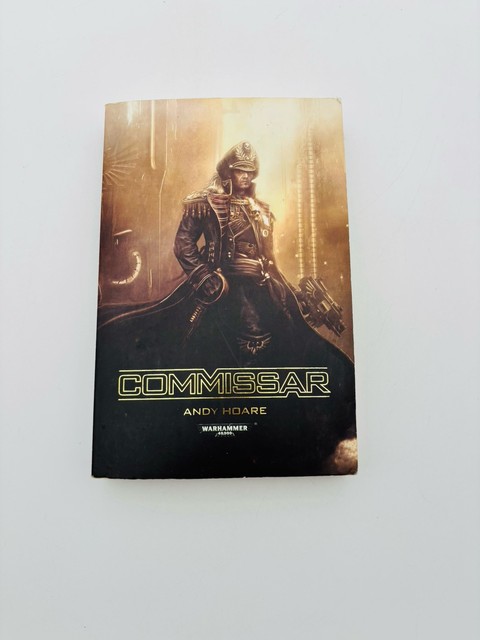 Commissar Imperial Guard by Andy Hoare 1st Edition Paperback Warhammer 40K