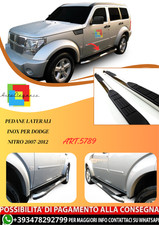 💫ART.5789 Pedane Laterali Inox per Dodge Nitro 2007-2012💫