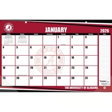 Turner Licensing,  Alabama Crimson Tide 2026 Small Desk Pad