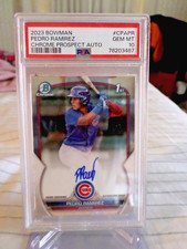 2023 Bowman Chrome Pedro Ramirez Auto #CPAPR Rookie Card PSA 10 Gem Mint HOT!!. rookie card picture