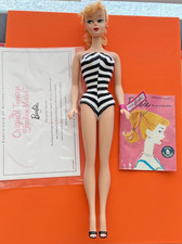 Mattel Reproduction 1 Vintage Blonde Ponytail Barbie Doll