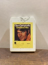 Glen Campbell Greatest Hits 8 Track Tape Capitol Records With His Best Songs