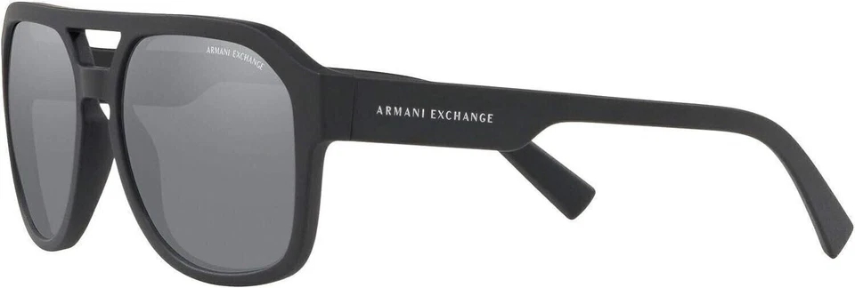 Gafas de sol para hombre ARMANI EXCHANGE AX4074S 80786G 57 mm Mt negras grises Lt Mir negras Foto 3 de 4