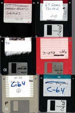 Commodore 64-128 - Twelve 3.5 Disk with Various Programs -