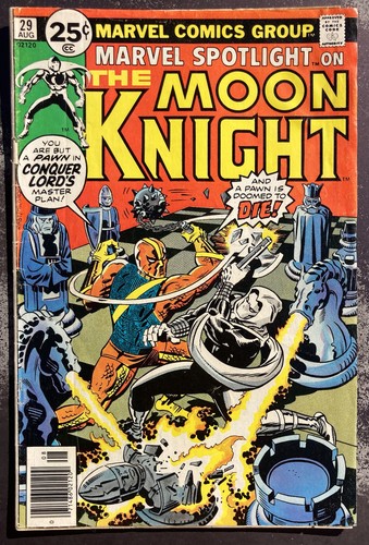 MARVEL SPOTLIGHT #29 Early MOON KNIGHT Vintage Marvel Comics August 1976 KIRBY