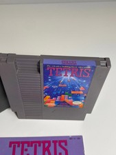 Tetris Nintendo NES Authentic Game w Manual & Dust Cover Excellent Clean Tested