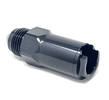 -8 AN to 1/2" Quick Connect Fuel Line Adapter Fitting for 6.6 Duramax Chevy GMC