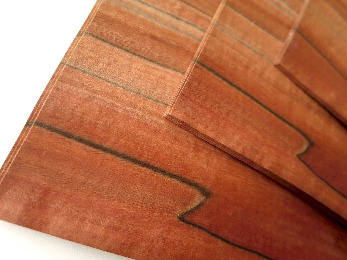 8 hojas TINEO manzano indio chapa chapa de madera construcción de muebles estante artesanía