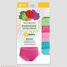 Fruit of the Loom Girls' 5pk Briefs - 16