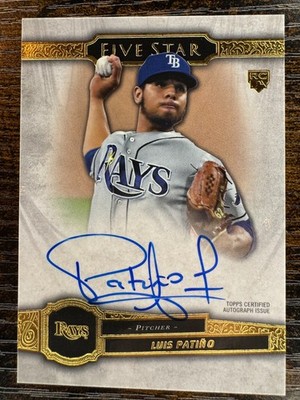 2021 Topps Five Star - Autographs, Luis Patino, Rookie, FSA-LP 