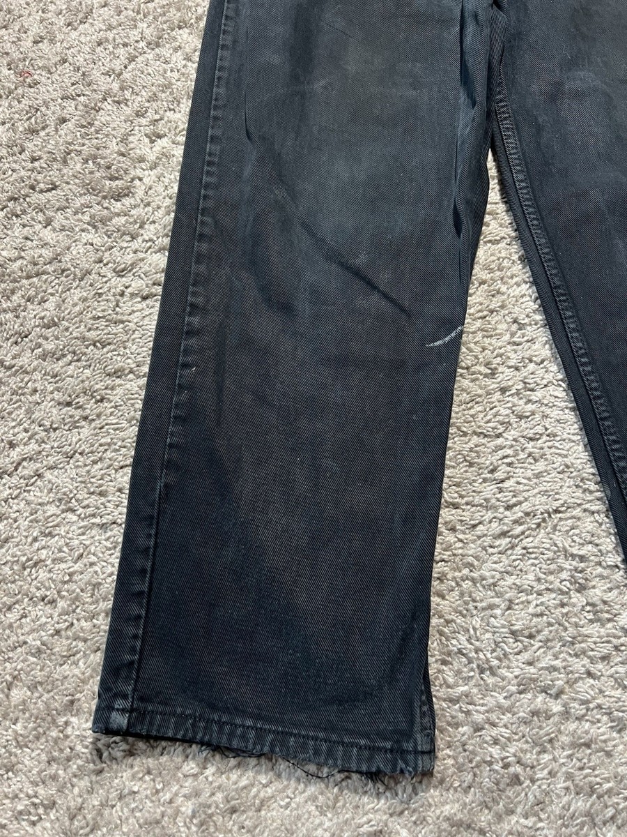 Levis Silvertab Baggy 90s Black 36x30 Skate Wide Grunge Y2K