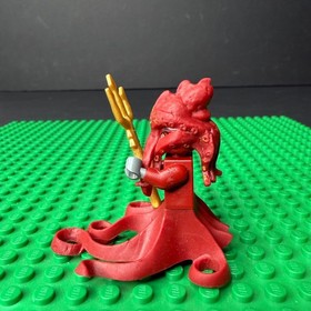 LEGO Atlantis Minifigure - Squid Warrior w/ Trident (atl007) 8061 8078 Portal