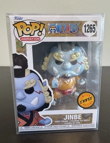 Funko Pop! One Piece Jinbe #1265 Chase Limited Edition Vinyl Figure Anime 2022