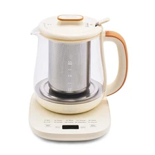 ® Professional Infusion Glass Tea Kettle with Temperature Control and 10 Pres...
