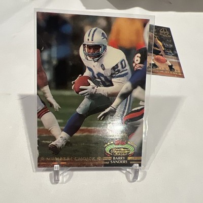 1992 Topps Stadium Club BARRY SANDERS #301 Members Choice Lions More Available