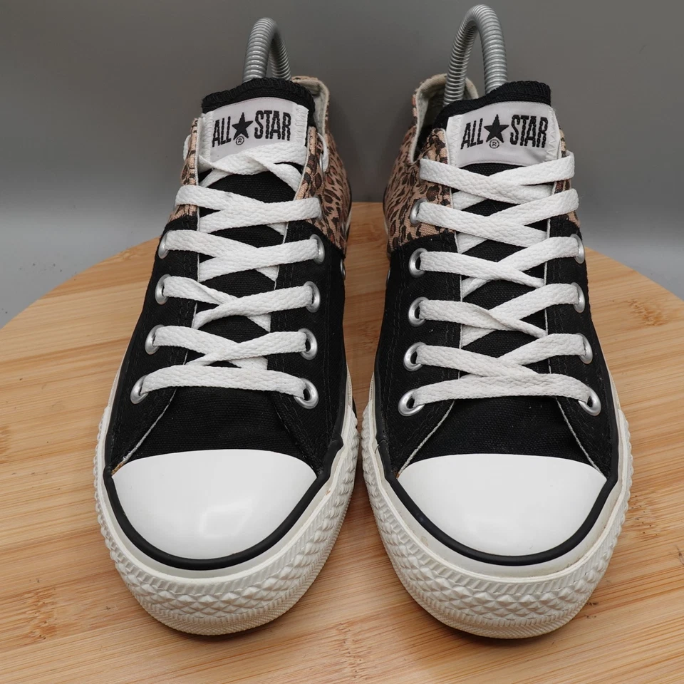 Converse Shoes Womens 8 Chuck Taylor All Star Betty Bow Cheetah Sneaker MinFlaw - Image 2 of 4