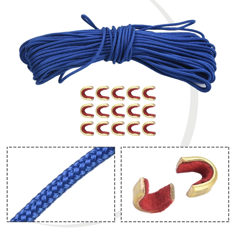 Nocking Points Tools Bow String Nock Points 0.35g/pc Brass Buckle Clip - Image 4 of 4