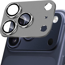 For Apple iPhone 17 Pro Max Metal Tempered Glass Camera Lens Protector