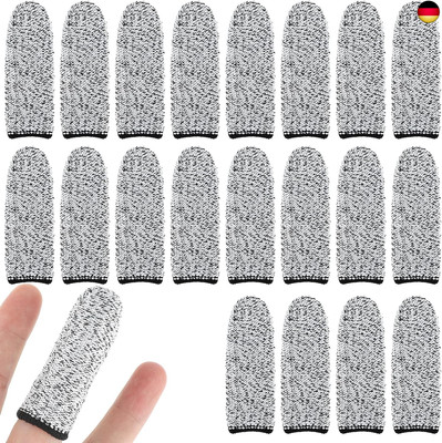 Thinp 20 Stück Fingerlinge,Fingerschützer Daumenschutz Finger Daumen Cots W