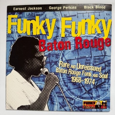 Funky Funky Baton Rouge LP Funky Delicacies DEL LP 0044 Rare Funk Soul VG