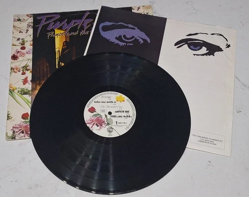 Prince And The Revolution  Purple Rain 1984 UK 1st Press A2/B2 Vinyl LP