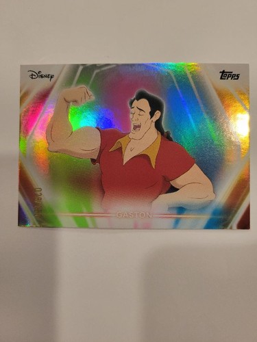 2026 Topps Disney Neon Gaston Green Numbered #026/199 Trading Card