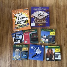 Vintage lot of 8 vintage Floppy disks Computer games Dracula in London